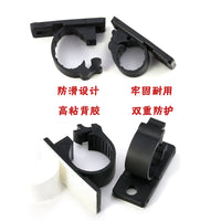 Adhesive Cable Tie Mounts for Wire Management, Self-Adhesive Base with Screw Hole