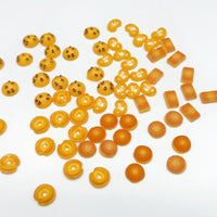 Miniature Simulation Cookie Resin Charms for DIY Crafts and Nail Art