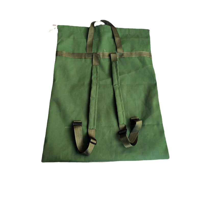 Outdoor Canvas Travel Backpack Waterproof Portable Duffle Bag for Camping Hiking