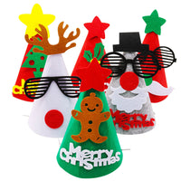 Christmas Pet Hat Adjustable Dog Cat Headwear Festive Holiday Decoration