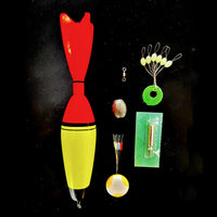 Luminous Electronic Fishing Float Set for Long-Range Casting and Night Fishing