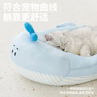 Zeze Whale Pet Cooling Bed Summer Washable Ice Pad for Cats and Dogs