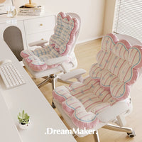 Cream Style Thickened Seat Cushion for Office, Dining, or Dorm Chairs