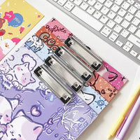 A4 Cat-Themed Clipboard with Multifunctional Writing Pad for Students