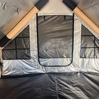 Inflatable Camping Tent for Outdoor Overnight Shelter, Portable and Rainproof