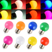 LED Colorful Bulb for Festive Celebrations and Home Ambiance, Super Bright
