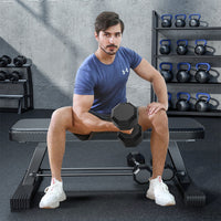 Adjustable Flat Weight Bench for Home Gym, Multi-functional Dumbbell Bench for Strength Training