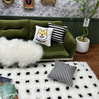 Dollhouse Miniature Rug for OB11 BJD Photography Props