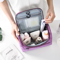 Waterproof Travel Toiletry Bag for Men and Women, Large Capacity Portable Organizer for Toiletries and Cosmetics