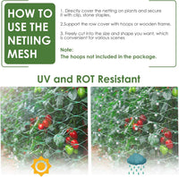 Garden Orchard Anti-Bird Netting for Vegetables and Fruit Trees