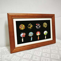 Commemorative Badge Display Frame for Milk Tea Souvenirs and Cultural Tourism Ice Stickers