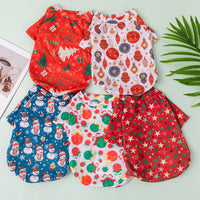 Christmas Pet Hoodie for Small to Medium Dogs and Cats, Festive Holiday Apparel