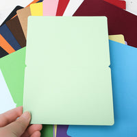 Foldable Blank Cards for DIY Crafts, Thick Kraft Paper, White, Black, and Colored Options, Greeting Cards, Gift Cards