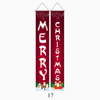 Christmas Holiday Party Decorative Door Banner Couplets