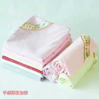 Encrypted Silk Quilt Cover Cotton Duvet Insert Shell Soft Fitted Bedding