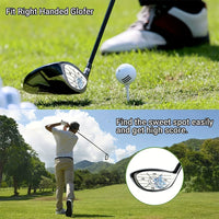 50-Pack Golf Club Impact Labels for Woods Irons Putters - Shot Recording & Training Aid