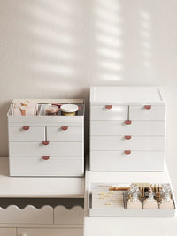 Desktop Drawer Organizer for Desk, Dorm, Office - Multi-layer Storage Box for Stationery, Cosmetics, Documents