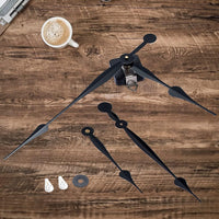 DIY High Torque Quartz Clock Movement Kit with Long Shaft and Metal Hands