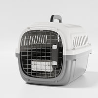 Portable Pet Carrier for Cats and Small Dogs, Airline Approved Travel Crate with Handle