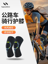 Cycling Knee and Elbow Pad Set for Women - Professional Anti-Fall Protection for Road and Mountain Bikes