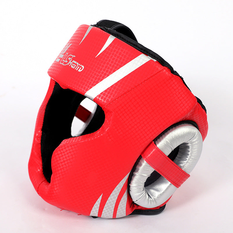 Full-Face Boxing Headgear with Mask for Training and Competition, Adult and Kids Sizes