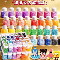 DIY Fuse Bead Kit for Girls - Creative Craft Set with Iron Refill Beads