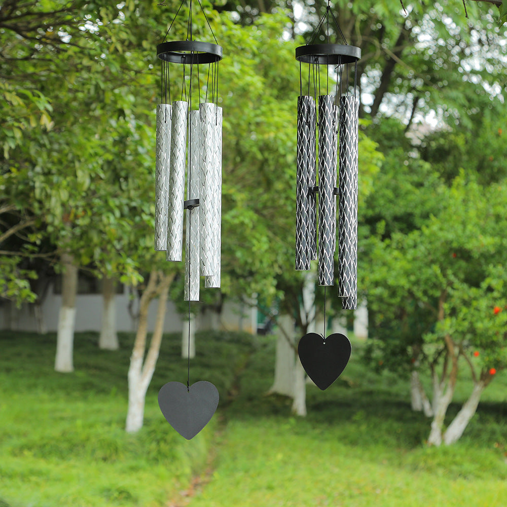 Modern Minimalist Metal Wind Chime for Home Garden and Outdoor Patio Decor