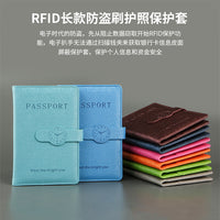RFID Blocking Travel Passport Holder Wallet with Document Organizer