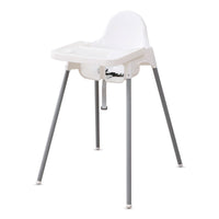Foldable Baby High Chair for Home, Restaurant, and Hotel Use - Adjustable Toddler Feeding Seat