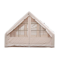 Inflatable Single-Layer Ridge Tent for 3-4 Person Outdoor Camping