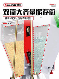 Manual Corn Peanut Soybean Planter with Fertilizer Applicator