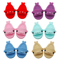 Shark & Seal Doll Slippers for BJD, OB11, and Hamster Dolls