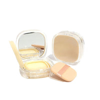Refillable 15g Cushion Compact Case for BB Cream and Liquid Foundation with Sponge Applicator
