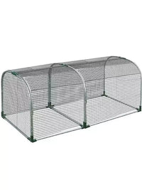 Portable Outdoor Chicken Run and Poultry Enclosure with Netting