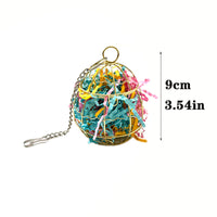 Outdoor Bird Cage Feeder for Garden and Yard - Pet Bird Feeder for Hummingbirds and Small Birds