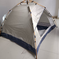 Portable Pop-Up Camping Tent for 3-4 People, Instant Setup Outdoor Shelter