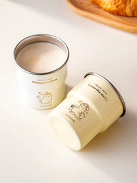 Onlycook 304 Stainless Steel Camping Mug Portable Coffee Water Cup for Kids