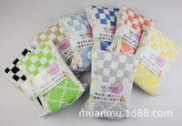 Japanese Muanmur Soft Checkerboard Toilet Seat Cover O/U/Square Universal Thickened Warm
