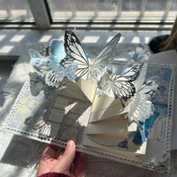 DIY 3D Butterfly Pop-Up Book Kit for Gifting