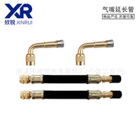 Tire Valve Stem Extension Tube Set for Inflatable Nozzles