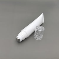 20g/20ml Empty Roller Ball Tube for Eye Cream & Serum, Refillable Soft Squeeze Cosmetic Container