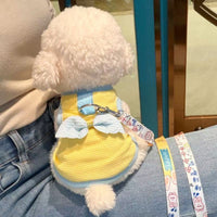 Pet Vest Harness for Small Dogs and Cats - Breathable, Lightweight, and Leash-Attachable