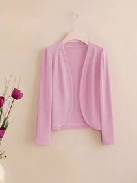 Women's Ice Silk Cardigan Shawl Thin Jacket for Dresses Cheongsam UV Protection