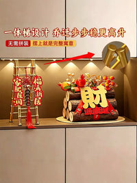 Decorative Firewood Log Set for Housewarming & New Home Decor