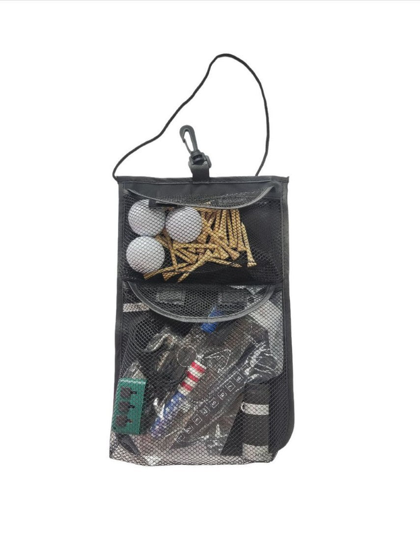 Golf Ball Mesh Storage Bag - Large Capacity Nylon Waterproof Durable