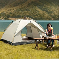 Automatic Pop-Up Camping Tent for Outdoor Adventures, Waterproof and Portable