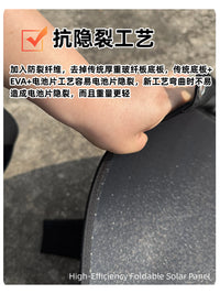 ETFE Monocrystalline Foldable Solar Panel Charger for RVs & Outdoor Power, 200W-400W Portable Photovoltaic