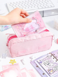 M5 Dreamy Realm Loose-Leaf Notebook 2024 - Grid & Blank Pages for Girls