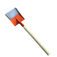 Mini Steel Shovel with Handle for Garden, Coal, and Waste Cleanup