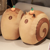 Capybara Plush Pillow Toy for Students and Girls, Soft Stuffed Animal Comfort Cushion